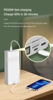 Lámpara De Escritorio LED Portátil Plegable Con Reloj Carga USB 6000mAH Ahorradora De Energía Luz De Lectura Recargable - details 7
