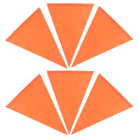 6 Pcs Banderas Reflectorizadas Para Bicicletas Advertencia De Seguridad Decoración De Bicis PVC Niños Banderas De Seguridad Para Ciclistas - details 4