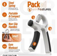Hand Grip, Ejercitador de Manos Ajustable de 5-60kg - details 2