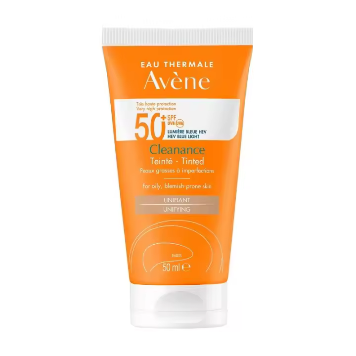 Avène AVENE Cleanance Solar con Color SPF 50+ para Pieles Grasas con Efecto Matificante y Resistente Al Agua - 1