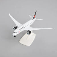 Modelo De Avión De Juguete De Aleación De Metal 20cm Air Canada Airlines B787 Airways Con Ruedas Kit De Construcción Para Colección - details 5