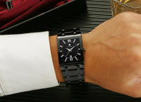 Reloj De Hombre WWOOR Oro Cuadrado Marca Top Lujo Reloj De Pulsera Acero Inoxidable Impermeable Movimiento De Cuarzo Romano - details 13