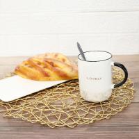 Mantel Individual Redondo 38cm Estilo Moderno Ecológico Silicona Para Comedor Mesa De Café Tamaño De La Cobertera De Taza - details 4