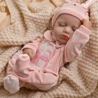 Muñeca Reborn De 40 Cm Realista Para Niñas Muñeca De Vinilo Completo Cuerpo Regalo De Navidad Para Edades 3-12 Años - details 4