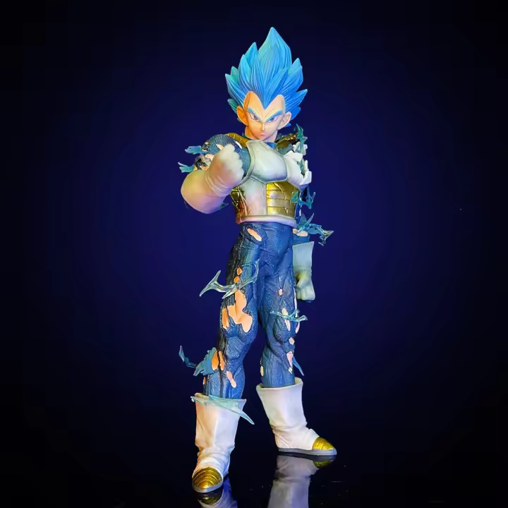 Figura De Acción Dragon Ball Z Vegeta 27cm PVC Coleccionable Modelo Juguete Para Fans Edad Recomendada 14+ Años - 1