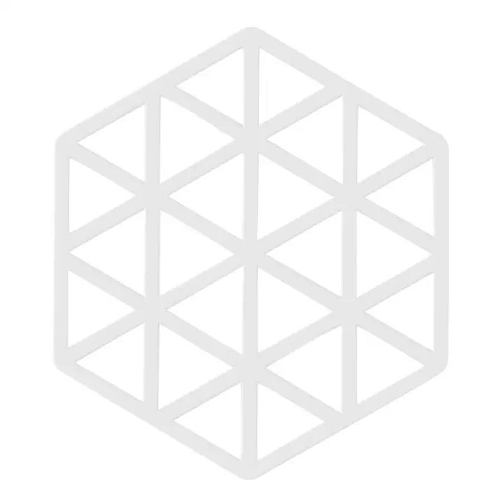 Silicona Trivet Mats Y Almohadillas Resistentes Al Calor En Forma Hexagonal Modernos Para Cocina Herramienta De Mesa Pot Holder - 1