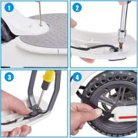 Soporte De Parachoques Trasero Para Xiaomi M365 1S pro Scooter Eléctrica Protección Antigolpes Accesorios De Aluminio - details 6