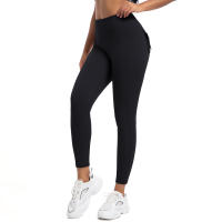 SSITO Leggings de Gimnasio con bolsillos, pantalones de entrenamiento para correr, Pantones Atlético de Alta elasticidad para Mujer, pantalones SexIs de Belta High, Mallas de elevación de glúticos de Color sólido - details 11