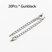 Cadena De Extensión Para Joyería DIY Con Cierre De Langosta 50-70mm 10-20 Piezas Conector Para Pulseras Y Collares Metal Aleación De Zinc - details 10