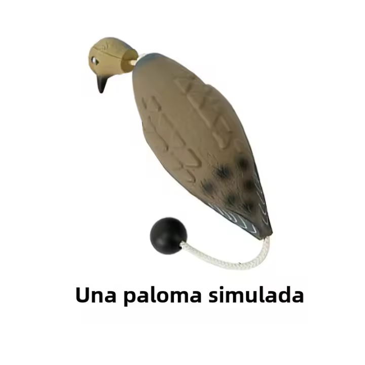 Juguete Para Perros Entrenamiento De Retiro De Pato Falso Juguetes De Masticación Y Juego De Caza Tamaño Simulado Pavo Real - 1