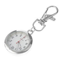 Lanyard De Enfermera Con Cierre De Mochila Material De Acero Inoxidable Llavero Para Mujeres Colgante De Reloj Cuadrilátero - details 6