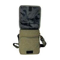 MEJORADA bandolera con solapa para hombre,material de lona fuerte duradero.MEDIDA 20×16×8CM - details 8