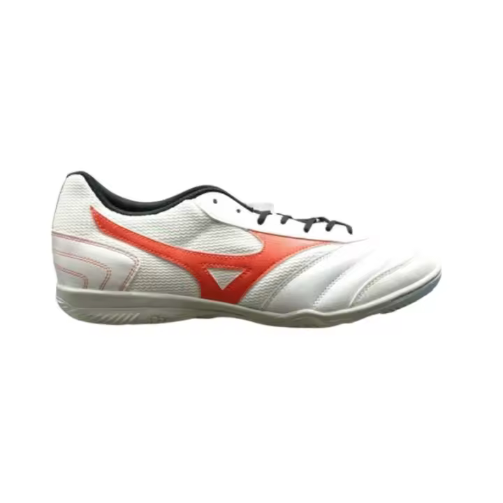 Zapatillas de Fútbol Sala Blancas MIZUNO MRL CLUB IN-Q1GA2403-91-BLANCO-ROJO-UNISEX - 1
