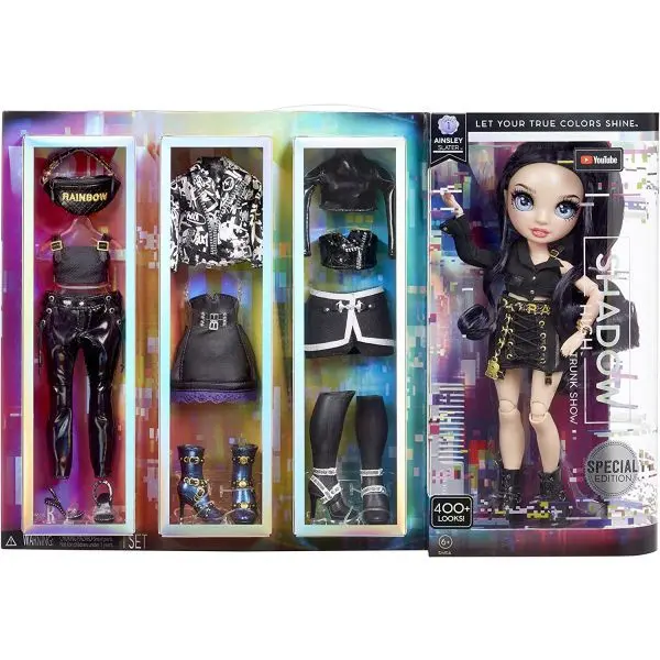 Rainbow High Shadow High edición especial Ainsley  con más de 400 looks MGA - 1