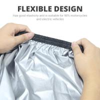 Cubierta Para Motocicleta Impermeable 190T Poliéster Taffeta Resistente Al Desgaste Protección UV Y Antipolvo Para Todas Las Estaciones Adecuada Para Exterior E Interior Scooter - details 5