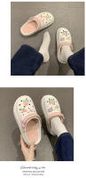 Sandalias De Plataforma Para Mujer Con Encantos Kawaii Antideslizantes EVA Para Interior Exterior Jardín Playa - details 4