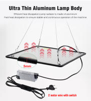 Luz LED de espectro completo, lámpara Phyto de AC85-240V, 40W, para tienda de cultivo interior, luz de crecimiento de plantas - details 3