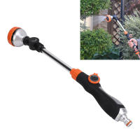 Varita De Riega Jardín Ergonómica Antideslizante Multifuncional Con 8 Patrones De Agua Fuerte Para Agricultura Material ABS TPR - details 1
