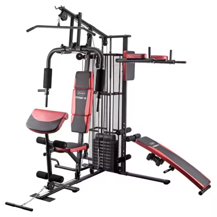 MULTIGIMNASIO 3 ESTACIONES TYTAN 9 HMS PREMIUM CON 68 KG DE PESO - 1