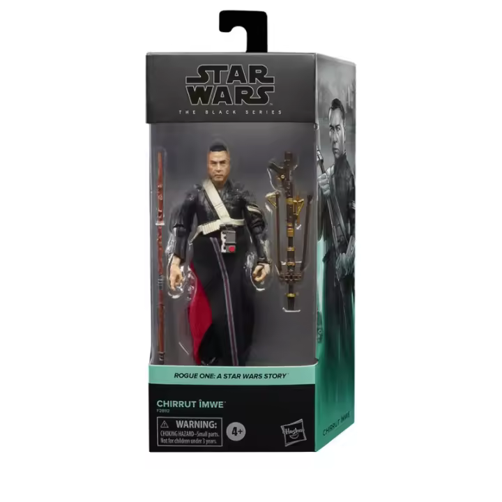 Hasbro - Figura Articulada Chirrut Îmwe - Star Wars Black Series - Rogue One - 1