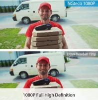 Ngteco Cámara de Timbre de Video Wifi HD Inalámbrica con Detección de Movimiento y Visión Nocturna - details 0