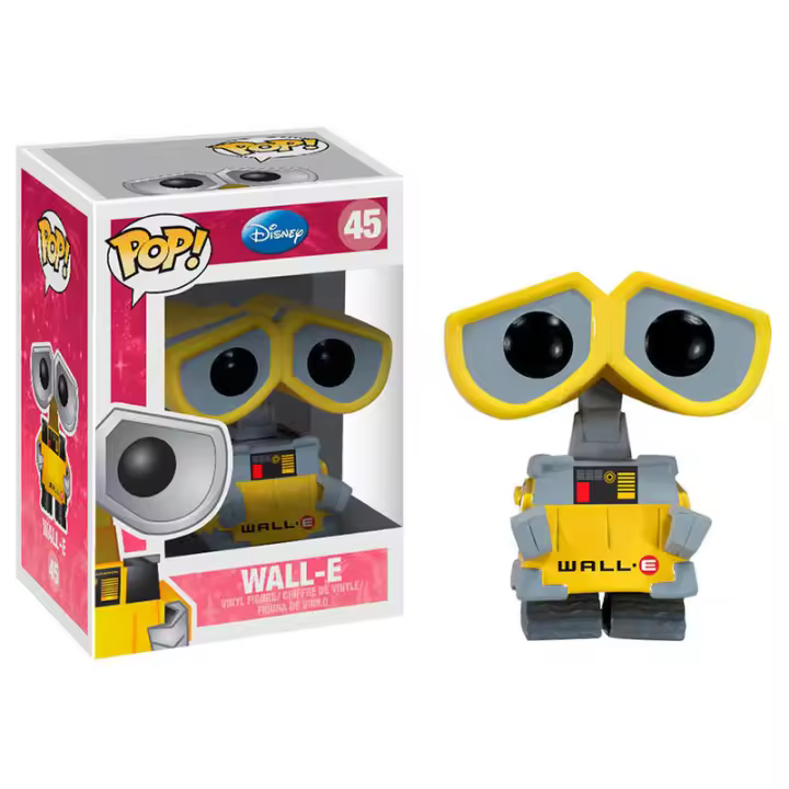 Figura Pop Disney Pixar Wall-E-Figura de Vinilo Coleccionable - Idea de Regalo- Mercancia Oficial - Juguetes para Niños y Adultos - Movies Fans - Muñeco para Coleccionistas y Exposición - 1