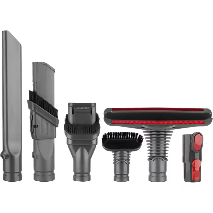 Kit de accesorios de reposición para  V8 V7 V6 V10 SV10 SV11 - Piezas de reposición, cepillos, herramientas y accesorios para aspiradora de aluminio  V6 DC34 DC35 DC59 (6 en 1) - 1