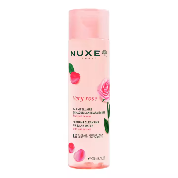 Nuxe VERY ROSE Agua micelar desmaquillante calmante 200ml - 1