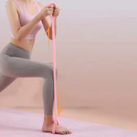 Banda De Resistencia En Forma De 8 Para Fitness Ejercicio De Yoga En Casa Equipo De Gimnasio Spandex Elástico Unisex - details 3