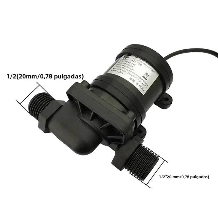 Bomba De Agua Brushless DC12V/24V 900L/H Para Calentador De Agua Y Showers Bomba De Refrescante De Aire Y Circulación De Agua - 1