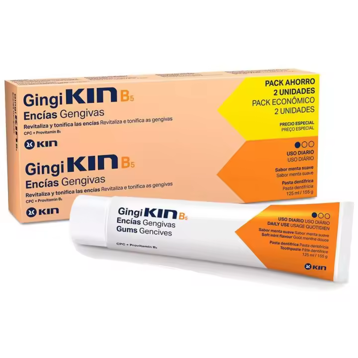 Gingikin B5/Plus Pasta Dental Diario Pack 2X125Ml. - 1