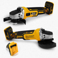 Taladro De Ángulo Inalámbrico Electric Goddess 125mm DCG405 Con Corte De Metal Y Madera Y Lijadora Para Baterías Dewalt 20V Motor Sin Escobillas - details 5