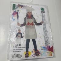 Conjunto de Disfraz de Cocinero Infantil Carnival Toys con Delantal, Gorro y Accesorios para Juego de Imitación - details 1
