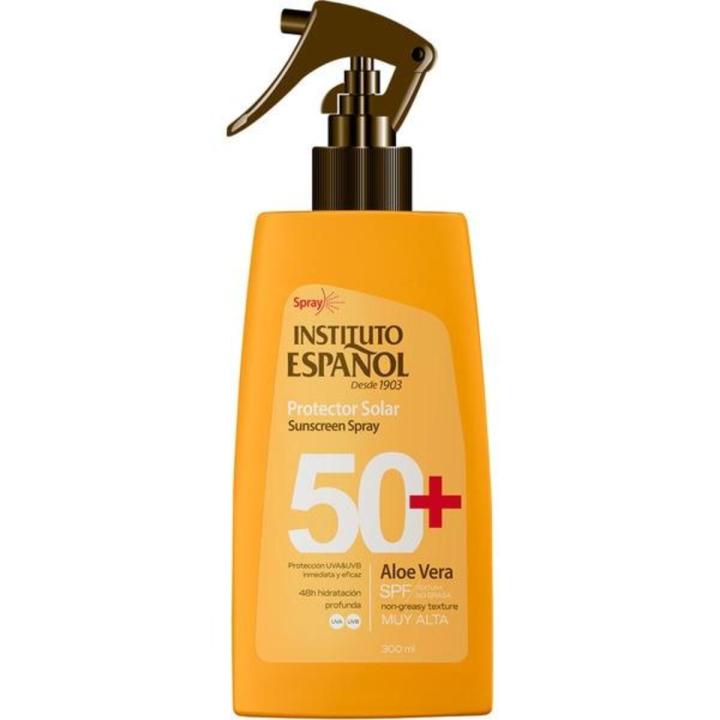 INSTITUTO ESPAÑOL Español Protector Solar Aloe Spray SPF50+ 300 ml — oferta en Miravia