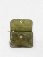 Cartera Elegante de Cuero Granulado，monedero Para Mujer - Ultra Ligera, Suave y Práctica con Textura Moderna | 2 Compartimentos + Bolsillo con Cremallera | Estilo Atrevido y Juvenil, Varios Colores - details 9