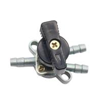 Tapa De Tanque De Combustible 3 Caminos Para Motocicleta De Tierra Go-Karts 110cc 125cc 150cc E-ton 50cc Lightning 50 70cc 90cc 100cc Material De Aleación De Zinc Negro - details 0