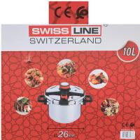Olla a Presión 10 litros  SWISS LINE Acero inoxidable apertura fácil y segura con válvulas de seguridad. Diámetro 26cm - details 3