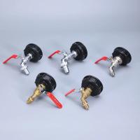 Adaptador De Conexión De Tanque IBC S60x6 Hilo Grueso X 1/2'' 3/4'' Coupling De Agua Para Jardín Y Hogar Válvula De Reemplazo Con Fijación - details 1