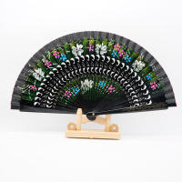Abanico Plegable De Madera Para Baile Español Nuevo Adorno Para Fiesta Decoración Del Hogar O Regalo De Arte Y Manualidades - details 11