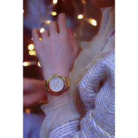 Relojes de mujer Relojes de cuarzo de lujo Reloj de pulsera creativo de moda impermeable - details 1