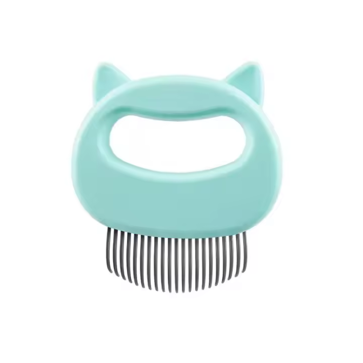 Cepillo De Aseo Para Gatos En Forma De Caracol Eliminador De Pelos Adecuado Para Cabello Largo Y Corto Herramienta De Desenredado Para Mascotas - 1