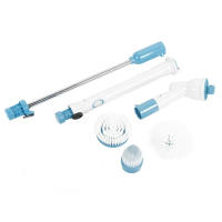 Cepillo De Limpieza Eléctrico Con Varilla Telescopio Cepillo Giratorio Para Cocina Y Baño Herramientas De Limpieza Doméstica - details 5