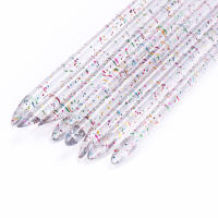50pcs Herramientas De Manicura Y Pedicura Pusher De Uñas Reutilizables Plásticas Para Eliminar Cutículas Cuidado De Uñas Y Pies - details 4