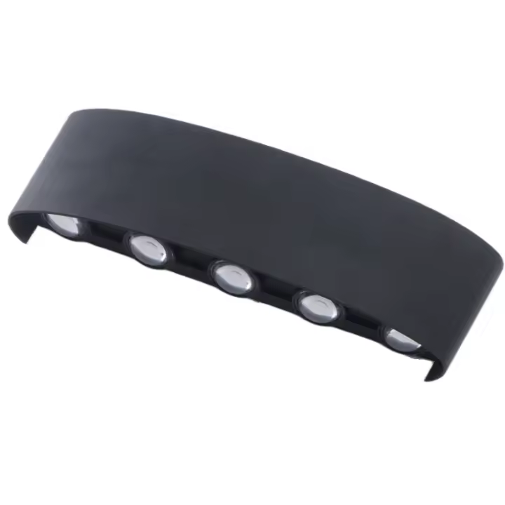 Lámpara De Pared LED Exterior 4/6/8/10 Luces De Parede Para Iluminación Hacia Arriba Y Abajo Decoración De Habitaciones Interior Jardín Calles Luz Solar Auto-contenida Moderna - 1