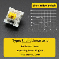 Interruptores Lineales Táctiles Silenciosos Outemu Para Teclado 3Pin Colores Gris Blanco Rojo Azul Verde Jugando Interruptores Mecánicos De Teclado - details 12
