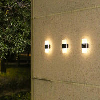 Lámpara De Pared Solar LED IP65 Impermeable Para Jardín Dormitorio Sala De Estar Atril Porche Iluminación De Callejón Y Paisaje - details 2