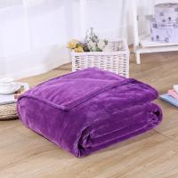 Manta De Terciopelo Coral 230GSM Azul Rosa Suave Cálida Para Cama Y Sofa Estilo Americano Poliéster Antipelusa Portátil Para Todas Las Estaciones - details 11