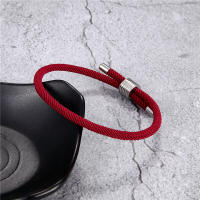 Pulsera De Cadena De Milán En Colores Para Hombres Y Mujeres Pulsera De Sobrevivencia Pareja Afortunada Pulsera De Tobillo Para Niñas Joyería Deportiva Al Aire Libre - details 6