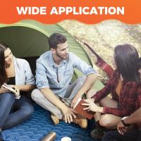 Colchón Inflable Doble Con Almohada Integrada Para Acampar Matrícula De Viaje Y Senderismo Almohadilla De Descanso Para Exteriores - details 8