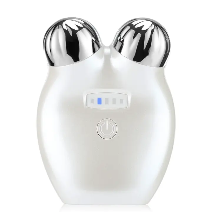 Rodillo de Lifting Facial EMS, masaje Facial de microcorriente, antiarrugas, antienvejamiento, para el cuidado de la piel dispositivo - 1